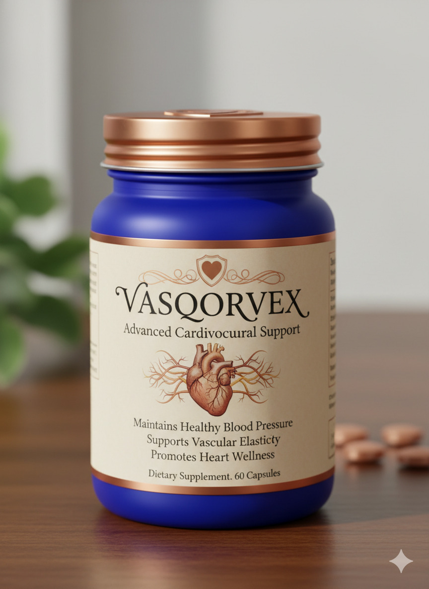 Vasqorvex dietary supplement capsule package